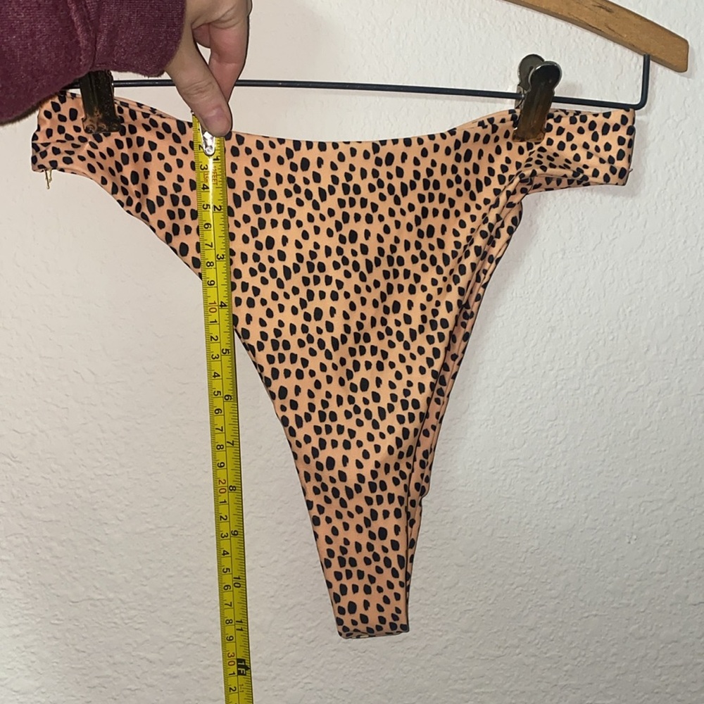 đBrown leopard bikini bottoms size 6! - Picture 3 of 8